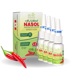 Capsaicin Nasal Spray - 200Sprays - Natural Sinus Relief, Sinus Relief Spray, Natural Allergy Sinus Spray for Stuffy Nose, Non-Addictive Formula for Holistic Nasal Wellness(4)