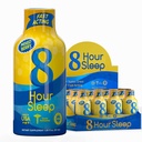 Vitamiin Energia 8-tunnine puhkekast Segatud Berry 12 Pack, melatoniin, 5-HTP, GABA, Valerian, Lavendel, Sleep Aid Support, Deep Rest & Lõõgastav, null suhkur, Gluteenivaba, Vegan, Kosher, 1.93 fl oz