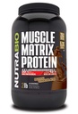 NutraBio Muscle Matrix Protein Pulber - 25 g Protein Per Scoop - Vadaku isolaat ja Micellar Casein Combo kiireks ja aeglaseks vabastamiseks - Hollandi šokolaad - 2 naela, 28 serveerimist