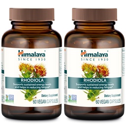 Himalaya Rhodiola Rosea Extract - Herbal Rhodiola Rosea Supplements for Supporting Stress Relief, Energy, and Exercise Endurance - Vegan, Gluten Free, 250 mg, 120 Capsules