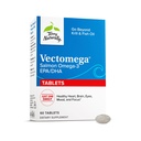 Terry Naturally Vectomega - täiendus EPA & DHA-ga - Omega-3 tabletid aju ja südame tervise toetamiseks - toidulisand oluliste rasvhapete ja peptiididega - 60 tabletti