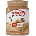 Premier Protein Powder, Café Latte, 30g Valk, 1g Suhkur, 100% vadakuvalk, Keto Sõbralik, Gluteenivaba, Sojavaba, 95mg Kofeiin Energiaks, 23,9 oz (17 Servings)