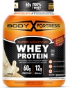 Body Fortress Super Advanced Whey Protein Pulber, Vanilla, Immune Support (1), Vitamiinid C & D Plus Tsink, 3,9 naela.