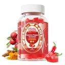 Cayenne Pepper Extract Gummies with Hawthorn, CoQ10, Turmeric, Niacin and Vitamin D3 - Support for Cardiovascular Health, Energy and Vitality - Vegan & Non-GMO - 60 Gummies