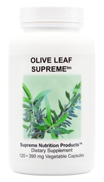 Supreme Nutrition Olive Leaf Supreme, 120 Pure Olive Leaf Vegetarian Capsules