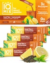 IQMIX Hydration Electrolyte Powder – 4-in-1 Formula for Hydration, Mental Clarity, Mood and Recovery – Sugar-Free Drink Mix, Keto, Magnesium L-Threonate, Lion’s Mane – 20 Count New Iced Tea Lemonade