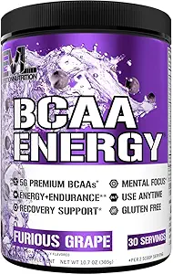EVL BCAA-d Aminohapped Pulber - BCAA pulbri rehüdreerimine pärast treeningu taastamisjooki loodusliku kofeiiniga - BCAA Energy Pre Workout Pulber lihaste taastamiseks Lean kasv ja vastupidavus - Roheline Õun