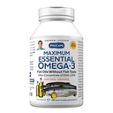 ANDREW LESSMAN Maximum Essential Omega-3 Orange - 180 Softgels - Ultra-Pure, High Potency Omega-3 Oils. Kõrge DHA, ei mingit kõhuhäda, ei mingeid saasteaineid, ei elavhõbedat. Väikesed kergesti neelatavad pehmed sohvad