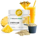 Lymph Go - Lymphatic Drainage Supplement for Women & Men - Lymph System Support - koos Bromelain, Echinacea, Burdock Root, Dandelion, Rutin, Kelp & More - 4.06 Oz - 30 Servings - Tropical Maitse