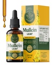 HERBAMA Mullein tilgad kopsudele - Vegan Mullein Leaf ekstrakt kopsude puhastamiseks - mitte-GMO, alkohol ja suhkruvaba hingamisteede lisand, 28-päevane pakkumine