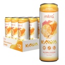 MITRA-9 Botanical Beverages - Orange Dreamsicle Sparkling Kava Drink With Kava Root Extract - Mood Enhancer - Plant Based - Promotes Natural Calm & Clarity (12 Fl. Oz) (12)