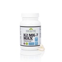 Tervis, kuna see peaks olema vitamiin K2 MK7 MAX ekstra tugevus 300mcg Supplemeny | Sojavaba, tõestatud biosaadavus & ohutus | 60 kapslit