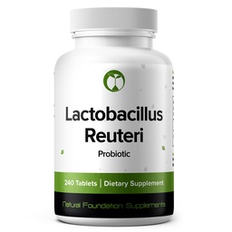 Lactobacillus Reuteri probiootiline täiendus 240 tabletti 3 miljardit CFU Probiootikumid meestele ja naistele toetab soole seedimist ja soolestiku tervist (240, Lactobacillus Reuteri)