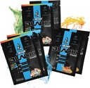 eFlow Nutrition ENRAGE must eeltreeningu proovipakendid - reisipakendid - kõrge õhuke energia, pump, tugevus, vastupidavus, fookus, nootroopne valem - hapukummi & hapu mango maitse (6 pakendit)