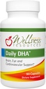 Wellness Resources Daily DHA - kõrgeim potentsi ja puhtus DHA kalaõli TG kujul (90 kapslit)