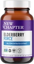New Chapter Vegan Elderberry Capsules with 64x Concentrated Black Elderberry + Black Currant for Comprehensive Immune Support, Non-GMO Project Verified, Gluten Free, Certified Vegan, 30 Count