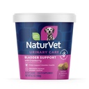 NaturVet põietoetus Plus Cranberry koertele, 60 ct Pehme närimine, valmistatud USA-s globaalsete lähtematerjalidega
