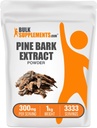 BulkSupplements.com Pine Bark Extract Pulber - Taimne täiendus, männikoore pulber - Antioksüdandid Toetus, Gluteenivaba - 300mg per Serving, 1kg (2,2 naela) (pakk 1)