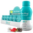 Plug Maks Puhastab Detox & Remondi Jook - Taimne Taimne Elektrolüüt Jook Maksa Tugi Ja Tervis, Bloating Relief, Taastada Antioksüdandid Ja Mineraalid | Maksakompleks Energiajook (24-Pack)