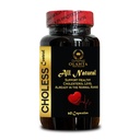 Choless Control Nutrient-Rich Formula Lipid Wellness, Policosanol Guggul Garlic Cayenne & Plant Sterols for Cholesterol Already Normal 1 Bottle 60 Capsules