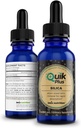 QuikPlus Vedel mineraalide täiendus täiskasvanutele - Vegan, Gluteenivaba, kõik looduslikud, väga biosaadavad - 2 oz pudel (Silica)