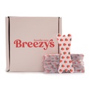Breezys Nasal Strips | Cute Nose Breathing Tape for Better Sleep, Anti Snoring Solution, Nasal Congestion Relief - Extra Strength and Comfortable Universal Fit | 25 Ct (Strawberries and Cream)