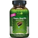 Irwin Naturals Power to Sleep PM - 120 Vedel Soft-Gels - Melatonin, GABA, Ashwagandha, Valerian Root & L-Theanine - 60 Servings