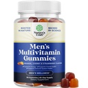 Loodus Käsitöö Igapäevased mehed Multivitamiinid Kummid - Meeste Kummi multivitamiinid tsingi ja biotiini immuunsuse tugikummidega - Tugevad vitamiinid energia ja immuunsuse jaoks Mitte-GMO Gluteenivaba Halal 90 Count