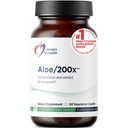 Disainid Health Aloe / 200x - 200mg Aloe Vera ekstrakt - väga kontsentreeritud Aloe Leaf Supplement for GI Support - Mitte-GMO, taimetoitlased pillid (60 kapslit)