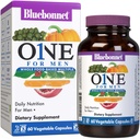 Bluebonnet Nutrition Meeste üks köögiviljakapsel, Terve toit Mitu, K2, Orgaaniline, Energia, Elujõud, Mitte-GMO, Gluteen, Soy & Milk Free, Kosher, 3 kuu pakkumine, 90 krahv