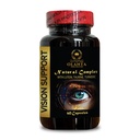 Vision Support Natural Formula - Vision Support Supplement - Bilberry and Lutein - Bilberry Fruit Extract - Taurine Supplements for Men & Women - 1 Bottle 60 Capsules