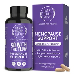 Menopausi täiendused naistele - DIM-i täiendus + probiootikumid | östrogeeni metabolismi ja hormoonide tasakaalu toetus | Perimenopausi leevendus | Kuumad vilgud, meeleolu kiiged ja öised higised | Dong Quai | 60 Ct