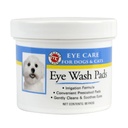 Miracle Care Eye Wash Pads for Dogs and Cats, 90 Pre-Soaked Wipes | Single Use Wipes Gently Clean and Soothe Pet Eyes, Non-Stinging Formula to Remove Eye Debris and Dirt, For Daily Use