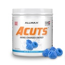 ALLMAX Nutrition AMINOCUTS (ACUTS), Amino-Charged Energy Drink koos tauriini, L-karnitiin, Green Coffee Bean Extract, Blue Vaarika, 36 Servings