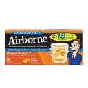 Vitamiin C 1000mg (ühe portsjoni kohta) - Airborne Zesty Orange Effervescent tabletid (36 arvu karbis), Gluteenivaba immuunsüsteemi tugi täiendada ja kõrge antioksüdandid