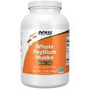 NOW Foods Supplements, Whole Psyllium Husks, Granule, Non-GMO Project Kontrollitud, Lahustuv Fiber, 12-Ounce
