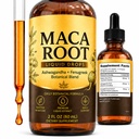 Maca Root Liquid Drops for Women and Men, with Ashwagandha and Fenugreek, Beet Root and L-Arginine, Botanical Blend Dietary Supplement, Daily Wellness Routine, 2 Fl Oz