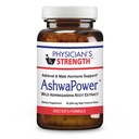 Physician's Strength AshwaPower - 60 Capsules - Wild Ashwagandha Root Extract - Supports Overall Health & Energy - Non-GMO - 30 Servings