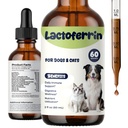 Lactoferrin Liquid Supplement for Dogs & Cats, Daily Immune Support