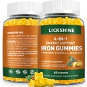 lickshine 1 Pack Iron Gummies