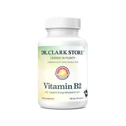 Dr Clark B2-vitamiini lisand, 300 mg, 100 želatiinkapslit