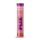 PLIX - THE PLANT FIX Collagen Builder Bubbly Effervescent - 15 Tablets (Watermelon) for Hydrated Skin & Anti-Aging | Amino Acid Blend For Collagen Production | Vitamin C & E | 100% Vegan