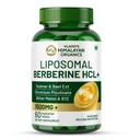 Vlado's Himalayan Organics Liposomal Berberine HCL+ 1500mg+ with Piperine, Chromium , Bitter Melon, Bael, Gudmar & Vitamin B12 |For Metabolism, Hormonal Balance, Healthy Blood Sugar & Cholesterol Levels | 60 Veg Tablets