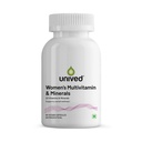 Unived Multivitamin & Minerals for Women | 100% RDA of all Vitamins with Algae Calcium & Plant-Based Vitamin D3 plus Important Minerals | Complete formulation for Health & Wellbeing