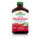 Jamieson Liquid Glucosamine 1,500 Mg Maximum Strength - Wild Cherry Flavour, Gluten-Free, 350 Ml (Pack Of 1)