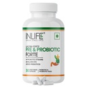 INLIFE Pre & Probiotics Forte, 25 Billion CFU, 14 Strains, 30 Veg Capsules