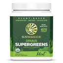 Orgaaniliste roheliste pulber Superfood Complex | Orgaanilised superrohelised Pulber toorest mahlast probiootikumidega Moringa Leaf & Elektrolüütide Mineraalid | Vegan Mitte-GMO Lisatud suhkur (Mint, 45 Servings)