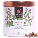 Tattva Adih Burdock Root Drink 60g, 40+ Cups | Natural Herbal for Skin Health, Digestion & Liver Support | Caffeine-Free Dried Powder in Airtight Tin (60 g, Burdock Root Drink)