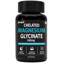 NutriJa Magnesium Glycinate 550mg | 121mg Elemental Magnesium | Chelated Magnesium Supplement for Sleep, Relaxation, Muscle & Nerve Support | 60 Vegetarian Capsules