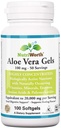 Aloe Vera täiendus (100 softgels) 20 000mg puhas geel ekvivalentsus - valmistatud orgaanilise Aloe Vera